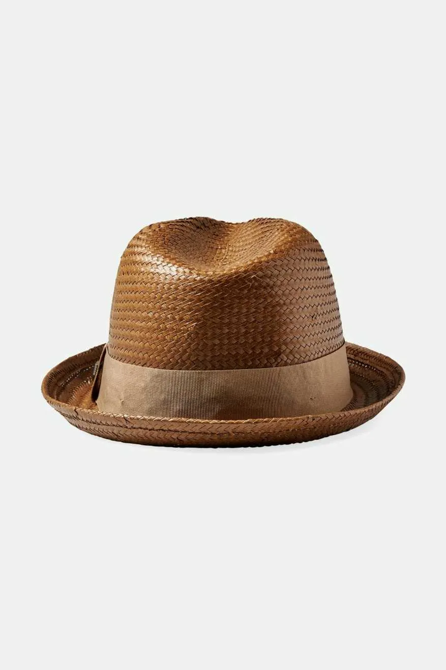 Castor Fedora - Toffee/Bronze