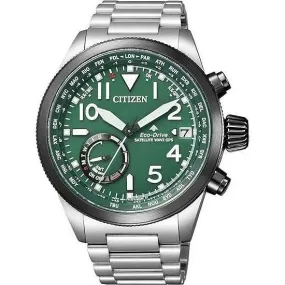 CITIZEN PROMASTER LAND SERIES ECO DRIVE GPS SATELLITE F150 DIRECT FLIGHT MEN WATCH CC3067-70W