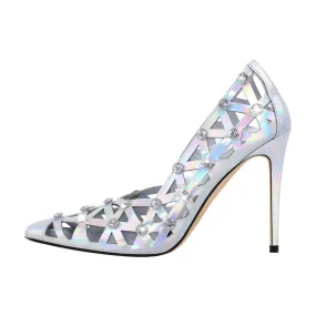 Pumps Queen Thaxsa (Silver)