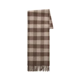 Sciarpa Woolrich Buffalo Check Marrone / Beige